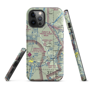 Worrell Airport (6TS1) VFR Sectional  Tough iPhone Case