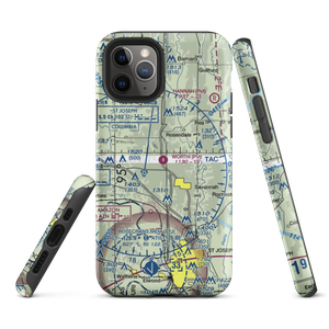 Worth Airport (9MO4) VFR Sectional  Tough iPhone Case