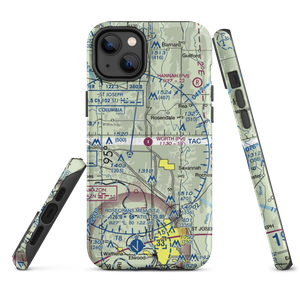 Worth Airport (9MO4) VFR Sectional  Tough iPhone Case