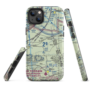 Worth James Ranch Airport (4AR7) VFR Sectional  Tough iPhone Case