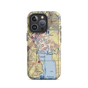Wounded Buck Ranch Airport (22MT) VFR Sectional  Tough iPhone Case