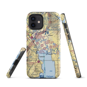 Wounded Buck Ranch Airport (22MT) VFR Sectional  Tough iPhone Case