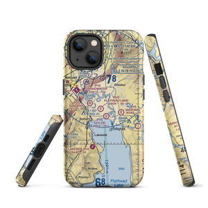 Wounded Buck Ranch Airport (22MT) VFR Sectional  Tough iPhone Case