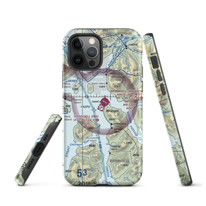 Wrangell Seaplane Base (68A) VFR Sectional  Tough iPhone Case