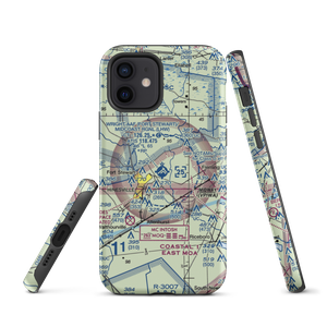 Wright AAF (Fort Stewart)/Midcoast Regional Airport (LHW) VFR Sectional  Tough iPhone Case