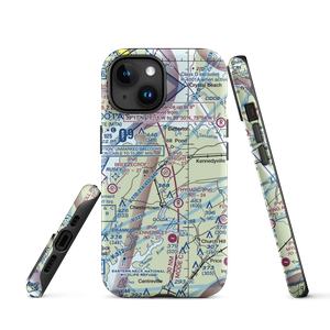 Wright Field (MD11) VFR Sectional  Tough iPhone Case