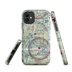 Wright Ranch Airport (TX93) VFR Sectional  Tough iPhone Case