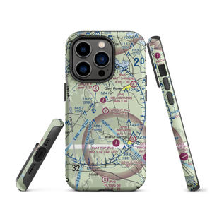 Wright Ranch Airport (TX93) VFR Sectional  Tough iPhone Case