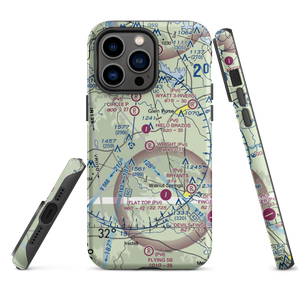 Wright Ranch Airport (TX93) VFR Sectional  Tough iPhone Case