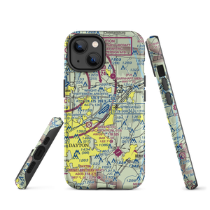 Wright-Patterson Air Force Base (FFO) VFR Sectional  Tough iPhone Case