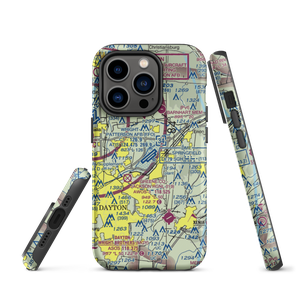 Wright-Patterson Air Force Base (FFO) VFR Sectional  Tough iPhone Case