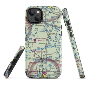 Wrights Field (2GA3) VFR Sectional  Tough iPhone Case