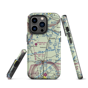 Wrights Field (2GA3) VFR Sectional  Tough iPhone Case