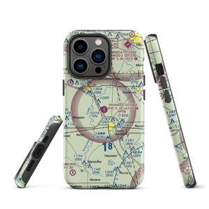 Wyandot County Airport (56D) VFR Sectional  Tough iPhone Case