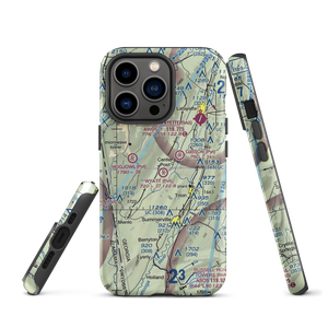 Wyatt Airport (GA23) VFR Sectional  Tough iPhone Case