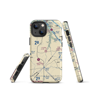 Y O Ranch Airport (XS22) VFR Sectional  Tough iPhone Case