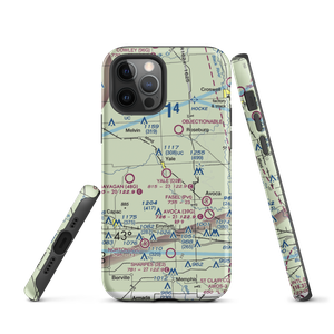 Yale Airport (D20) VFR Sectional  Tough iPhone Case