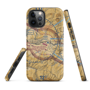 Yampa Valley Airport (HDN) VFR Sectional  Tough iPhone Case