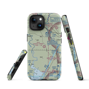 Yancey Creek Ranch Airport (1TX0) VFR Sectional  Tough iPhone Case