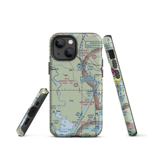 Yancey Creek Ranch Airport (1TX0) VFR Sectional  Tough iPhone Case