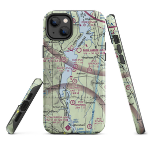 Yankee Kingdom Airport (VT33) VFR Sectional  Tough iPhone Case
