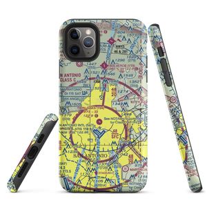 Yates Airport (XS89) VFR Sectional  Tough iPhone Case