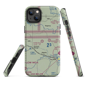 Yates Field (37TX) VFR Sectional  Tough iPhone Case