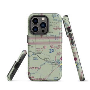 Yates Field (37TX) VFR Sectional  Tough iPhone Case