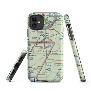 Yates RLA Airport (IL29) VFR Sectional  Tough iPhone Case