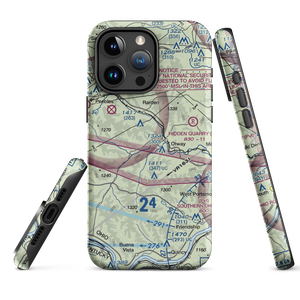 Yellowbird Farm Airport (OI29) VFR Sectional  Tough iPhone Case