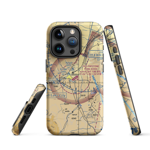 Yellowstone Regional Airport (COD) VFR Sectional  Tough iPhone Case