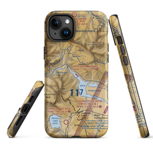 Yellowstone Seaplane Base (8M3) VFR Sectional  Tough iPhone Case