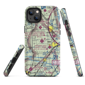 Yolo County Davis Woodland Winters Airport (DWA) VFR Sectional  Tough iPhone Case