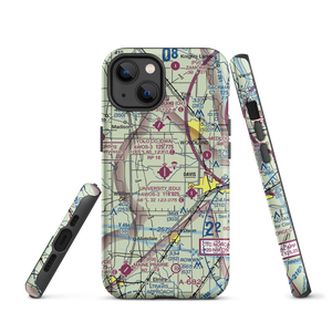 Yolo County Davis Woodland Winters Airport (DWA) VFR Sectional  Tough iPhone Case