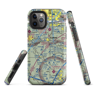 York Aerodrome (8OH4) VFR Sectional  Tough iPhone Case