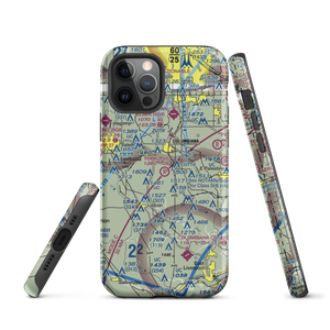 York Aerodrome (8OH4) VFR Sectional  Tough iPhone Case