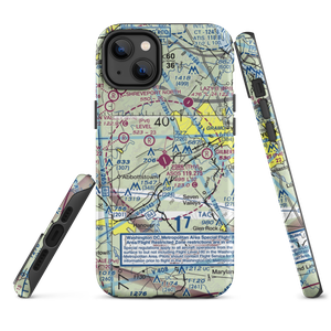 York Airport (THV) VFR Sectional  Tough iPhone Case