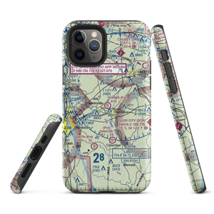 Yorks Field (NC13) VFR Sectional  Tough iPhone Case