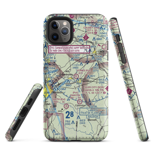 Yorks Field (NC13) VFR Sectional  Tough iPhone Case