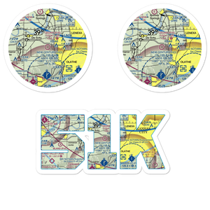 Cedar Air Park (51K) VFR Sectional Sticker Pack