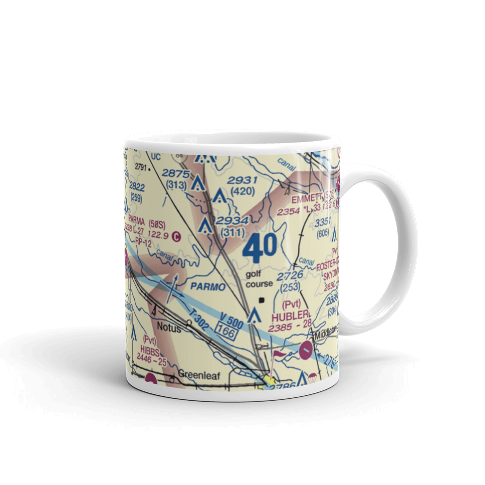 Parma Airport (50S) VFR Sectional  Mug 