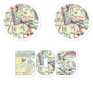 Parma Airport (50S) VFR Sectional Sticker Pack