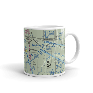 Pawnee City Municipal Airport (50K) VFR Sectional  Mug