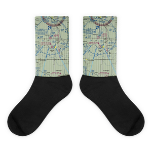 Pawnee City Municipal Airport (50K) VFR Sectional Socks