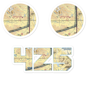 Horsfeld Airport (4Z5) VFR Sectional Sticker Pack
