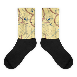 Hay Springs Municipal Airport (4V6) VFR Sectional Socks