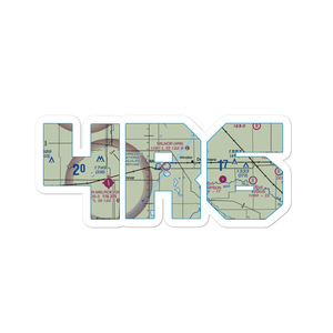 Milnor Municipal Airport (4R6) VFR Sectional Sticker