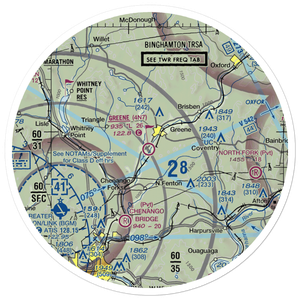 Greene Airport (4N7) VFR Sectional Sticker (30 mile)