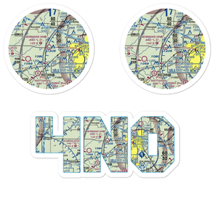 Newman's Airport (4N0) VFR Sectional Sticker Pack