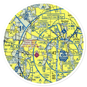 Schaumburg Municipal Helistop (4H1) VFR Sectional Sticker (30 mile)